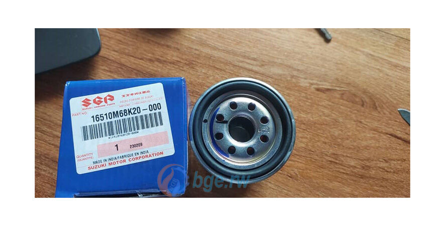 OIL FILTER -- SUZUKI SWIFT, A-STAR, ALTO, BALENO, CELERIO, CIAZ, EECO, ERTIGA, ESTEEM, GRAND VITARA, GYPSY, IGNIS - 16510M68K20 (1)
